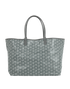 St Louis PM, £1,800, Handbags, Grey, Canvas, Back view